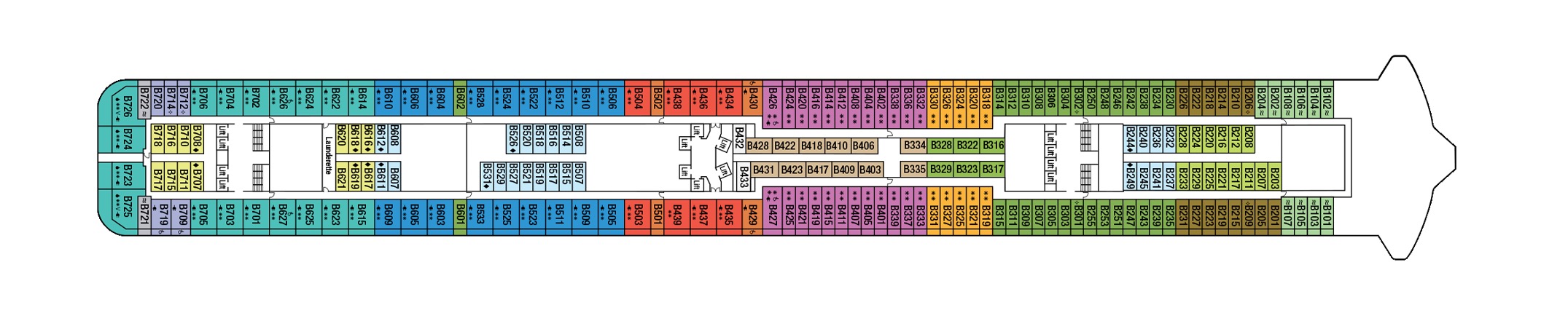 P&O Crusies, Britannia Deck 14 - B Deck.jpg
